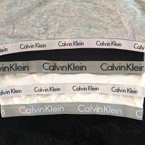 4 Calvin Klein Bralettes